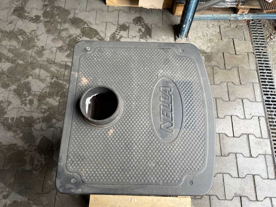 Piec kominek koza stalowy wolnostojący MODENA 9 kW OUTLET II Gat NR 18