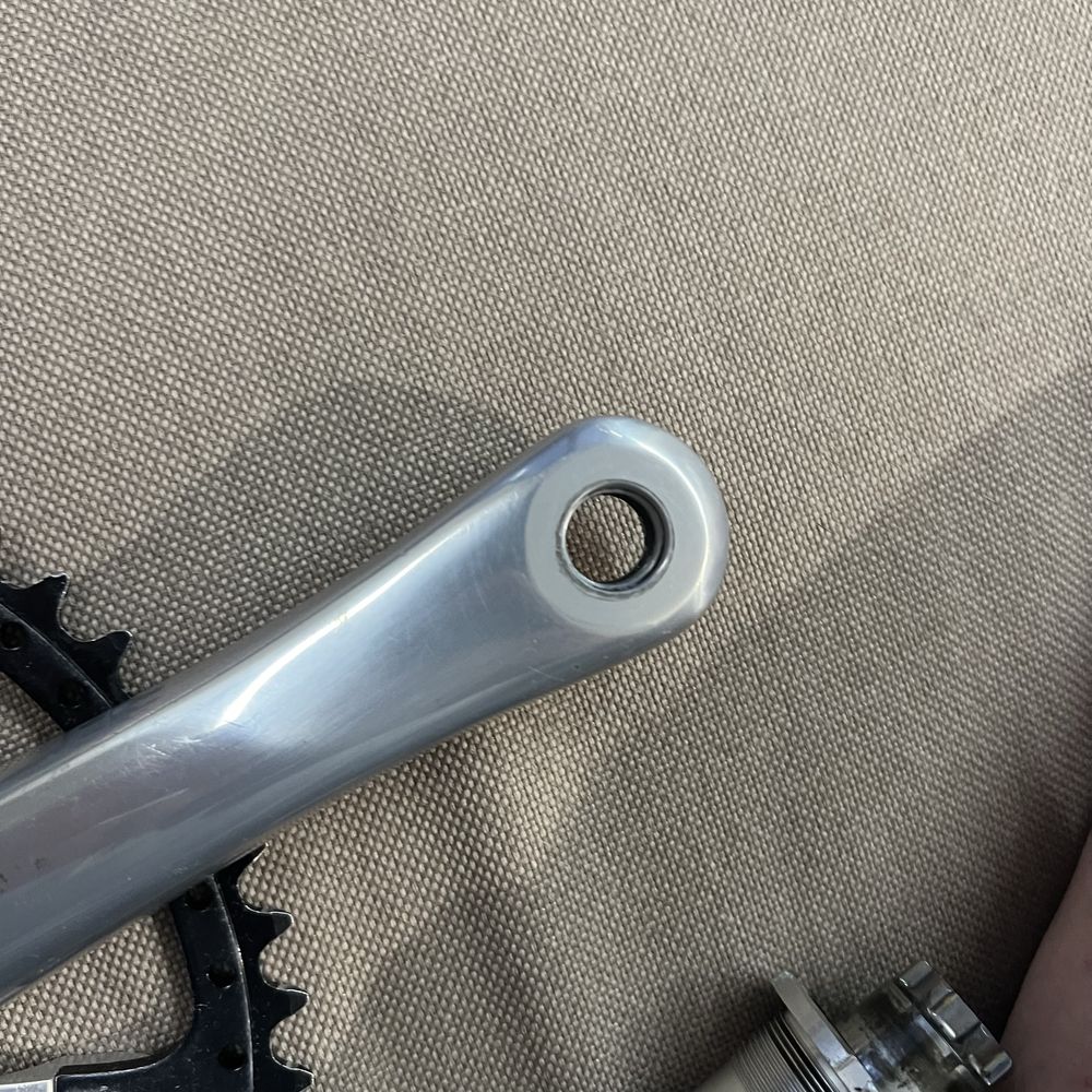 Трекові шатуни, фікс, Dura-Ace 7710 NJS