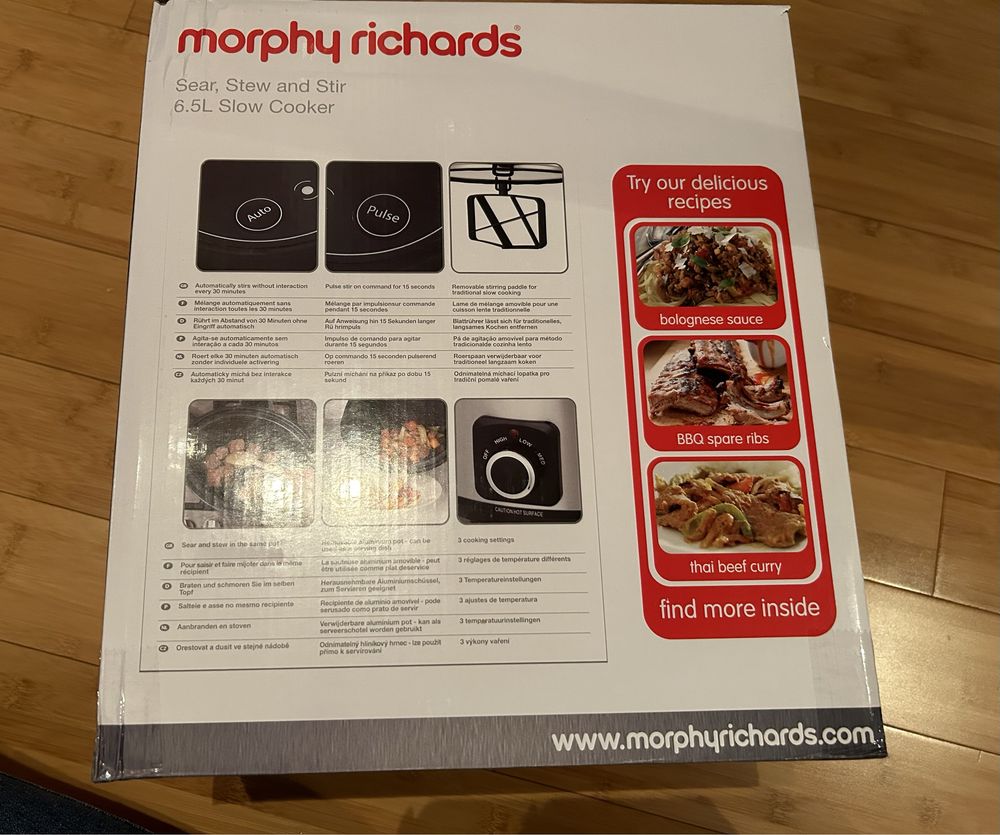 Wolnowar 6,5L Morphy Richards