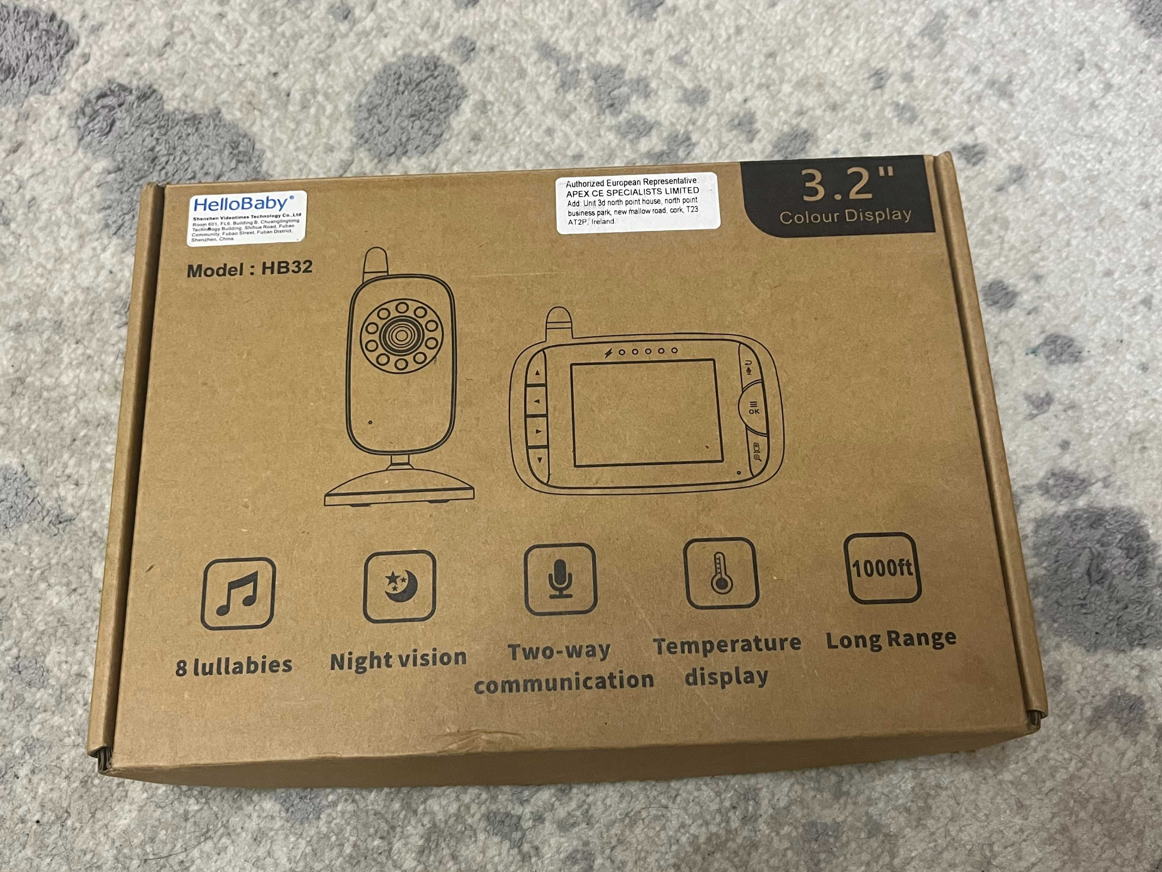 Відеоняня HelloBaby HB32
