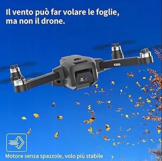 Dron K600 4K UHD z Kamerą dla Początkujących – Zdalne Sterowanie