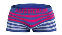 Oryginalne bokserki AussieBum niebieski róż biały r.XL