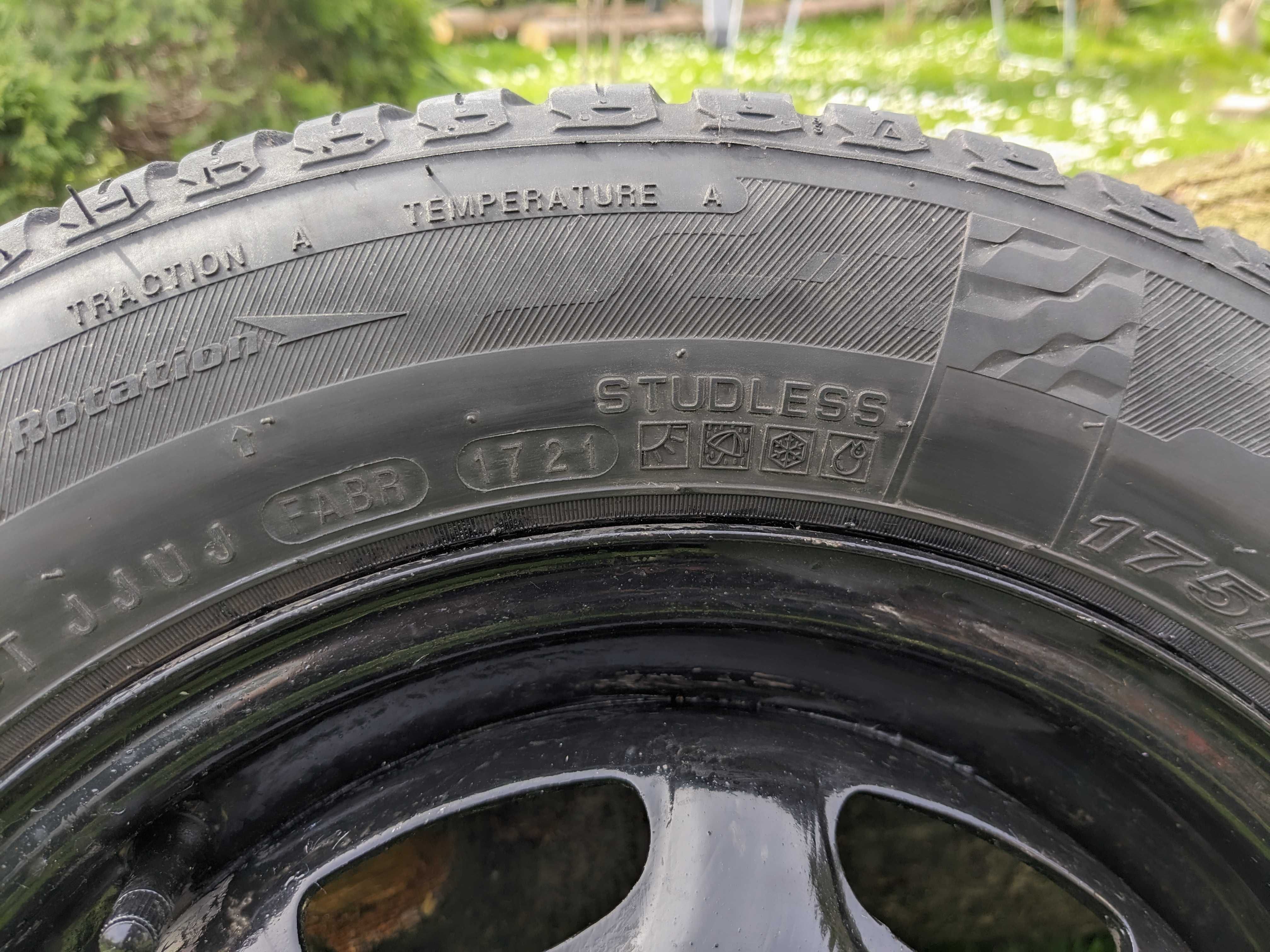 Opony 2x Całoroczne \Nexen N'Blue 4 Season 175/65 R13 80 T + felgi 2x