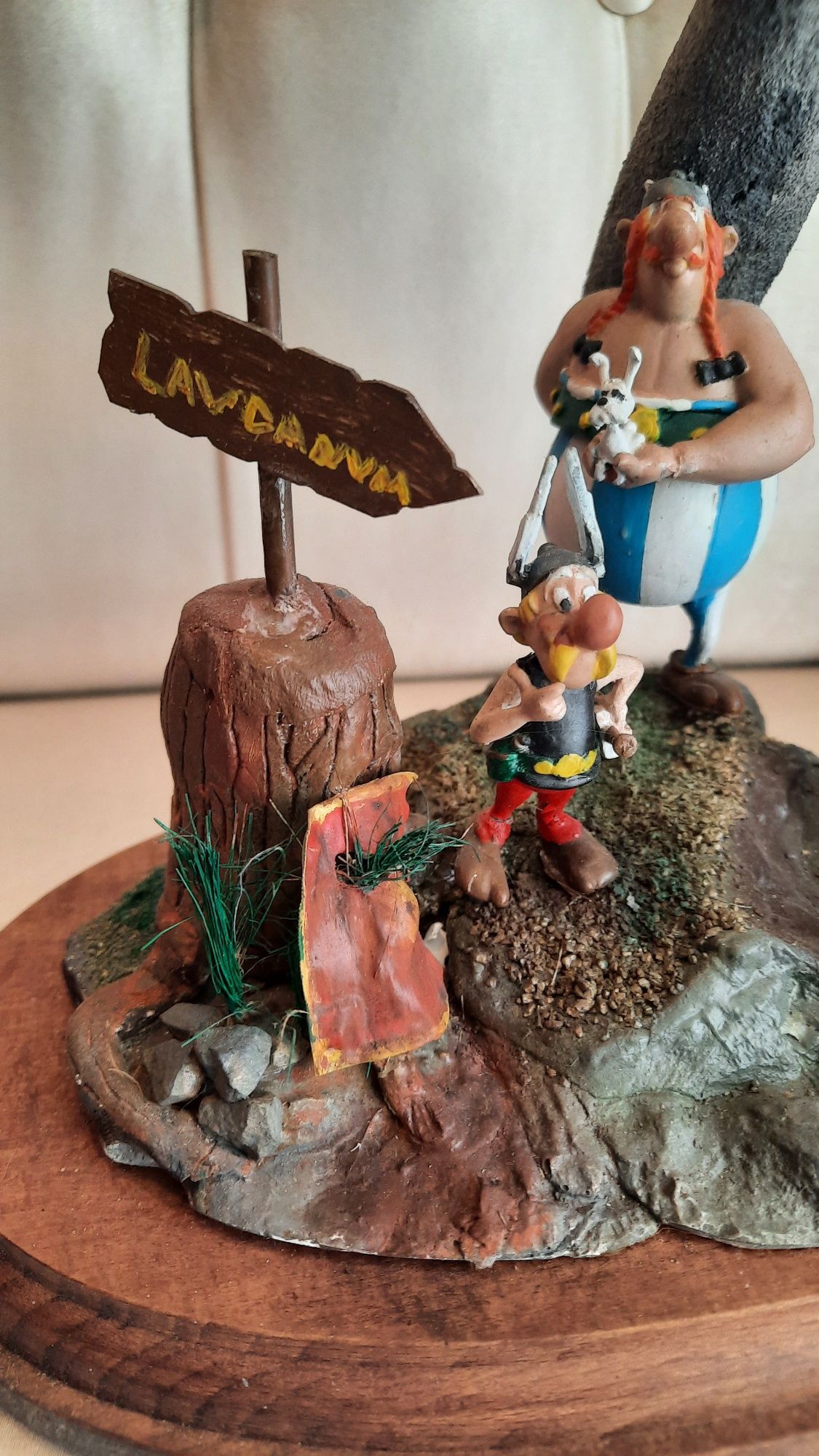 Diorama Astérix e Obélix