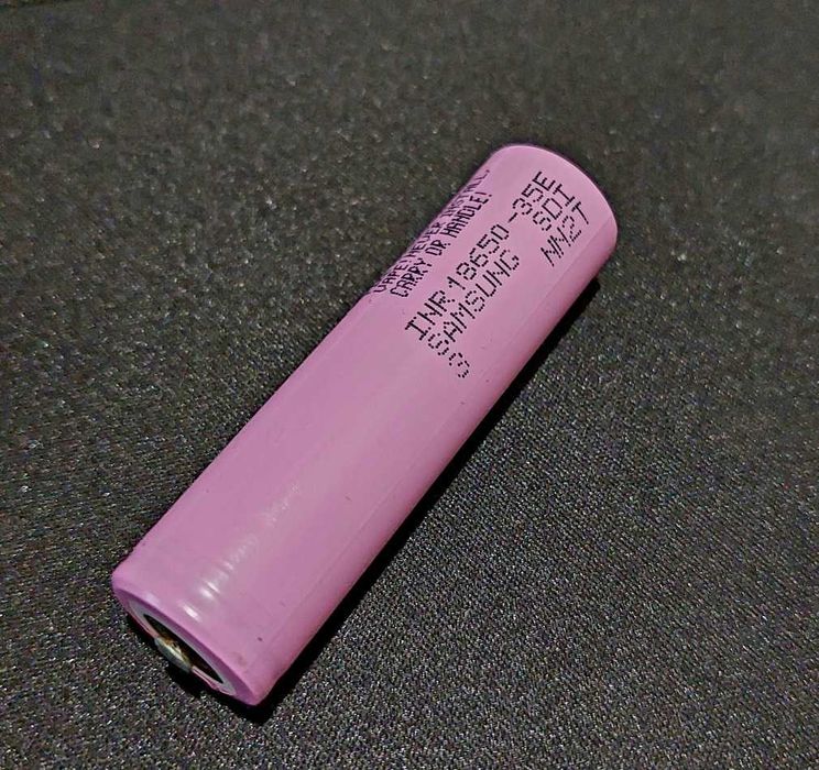 Аккумулятор 18650 для фонарика, INR18650-35E, samsung 35e, батарейка