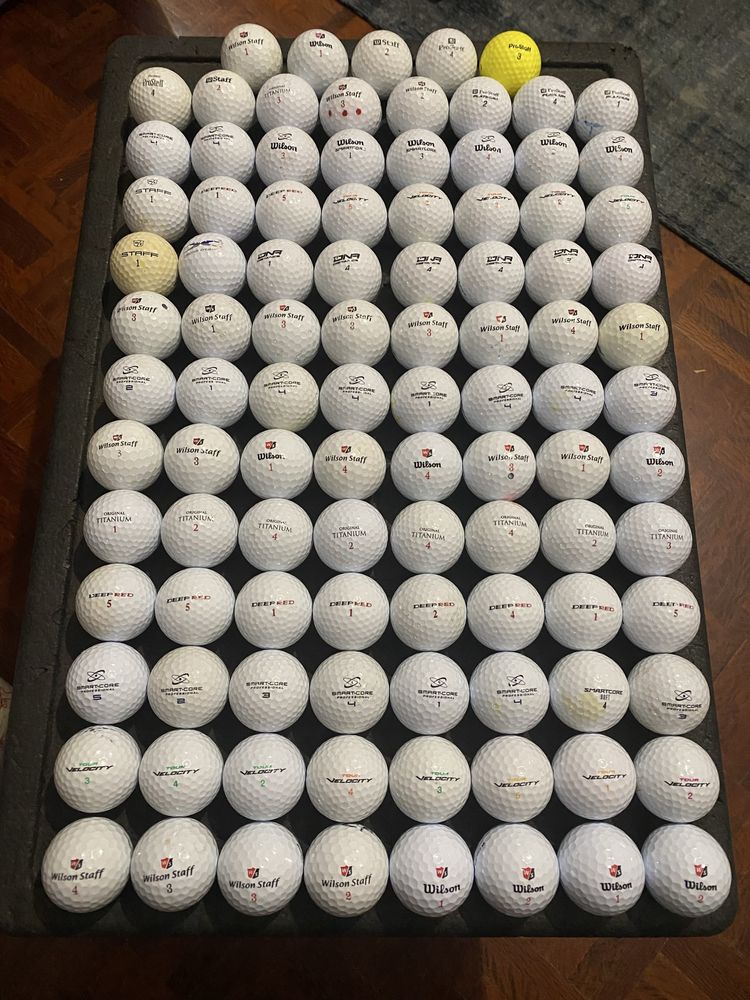 101 Bolas WS Titanium Velocity SmartCore Deep Red DNA ProStaff Plat