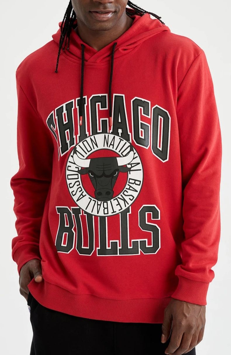 Худи Кофта НБА Чикаго Буллз Chicago Bulls NBA S-L