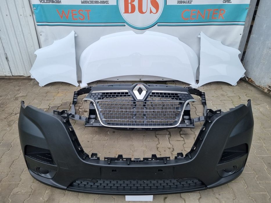 Морда Капот Крило Бампер Фара Телевізор Решетка Мастер Renault Master4