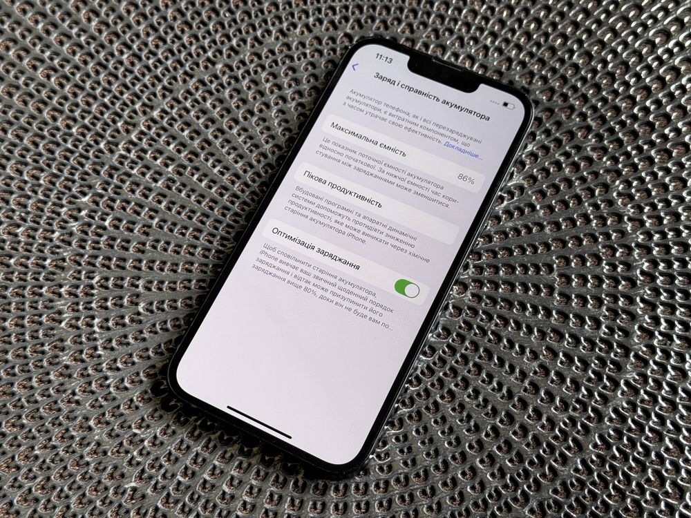 Ідеал Apple Iphone 13 128gb black Neverlock Батарея 86%