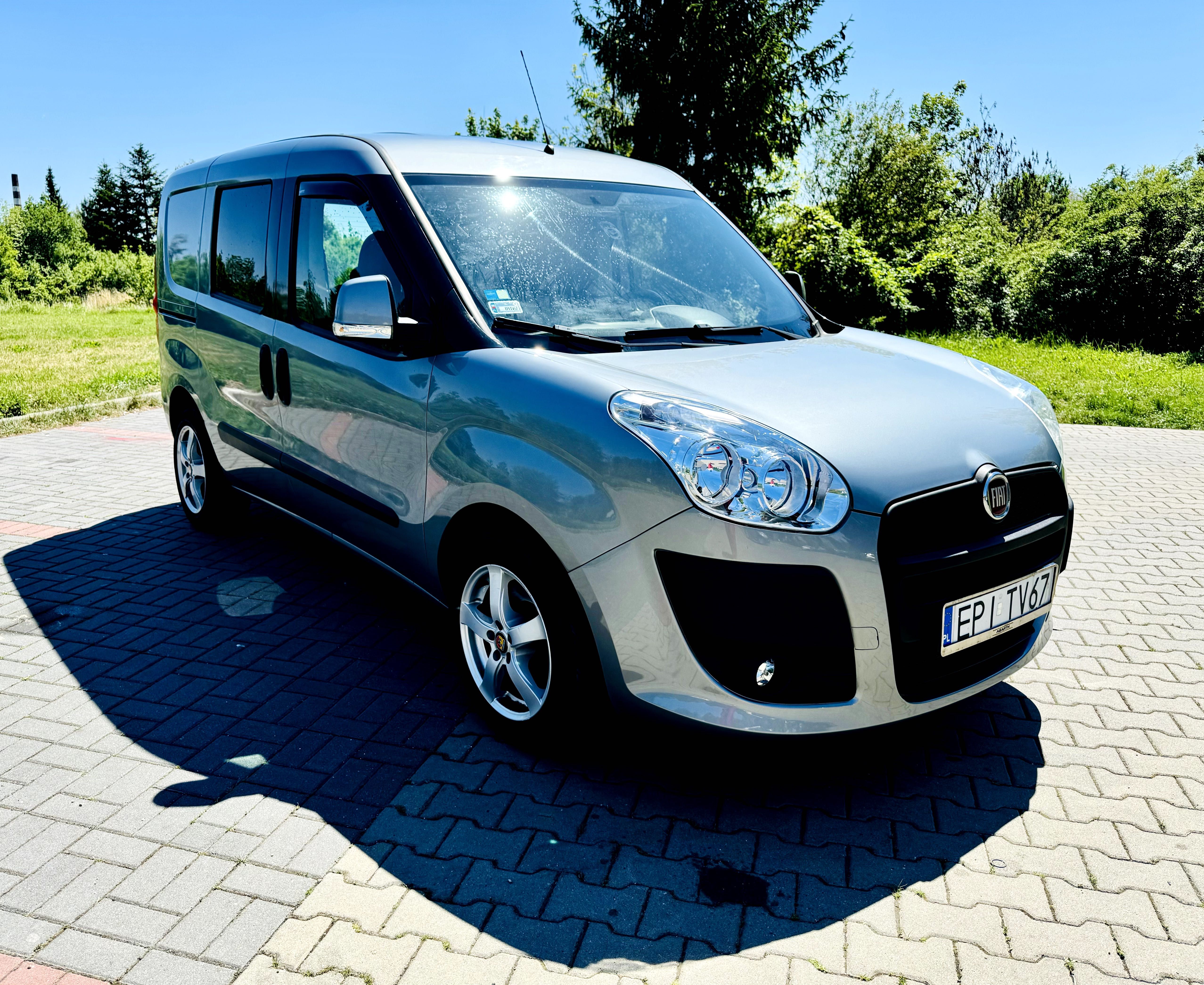 PATRZ TU PILNE Bez PCC Fiat Doblo 1.4 T Jet 120km z LPG STAG