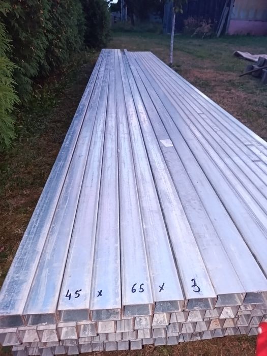 Profile ocynkowane 6m różne rozmiary