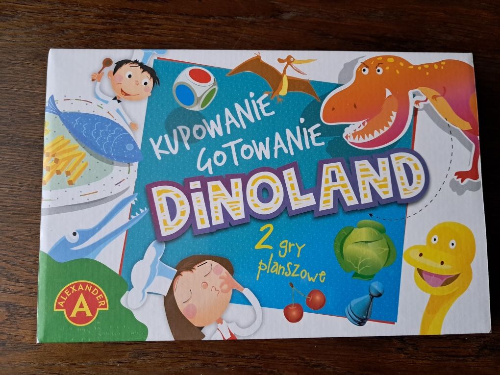 Dinoland  gra planszowa