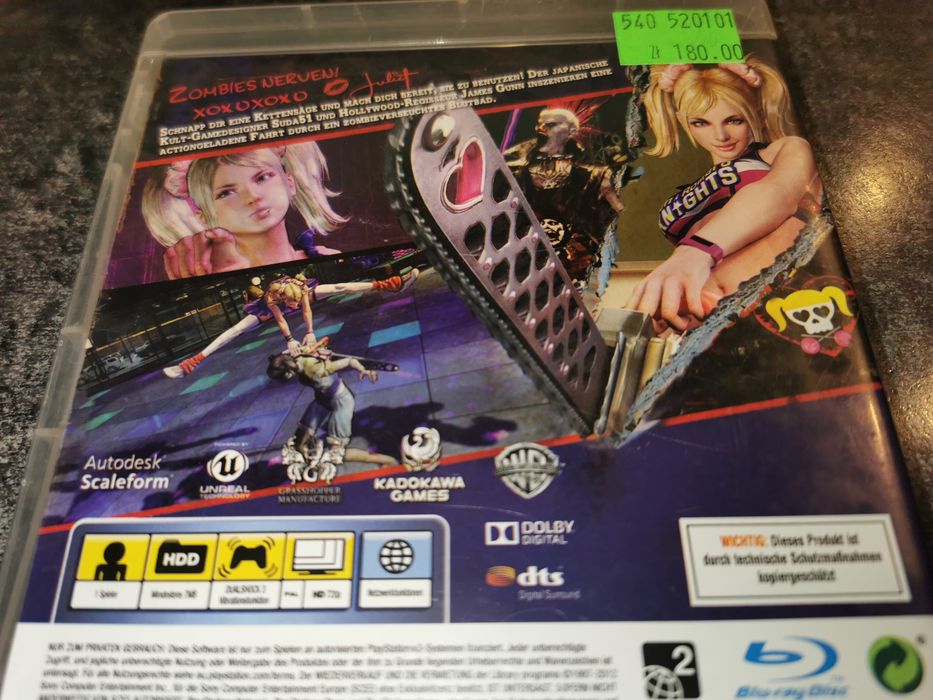 Lollipop ChainSaw PS3 gra ANG (komplet) RZADKOŚĆ NA RYNKU sklep Ursus