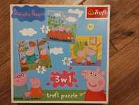 Peppa puzzle 3w1