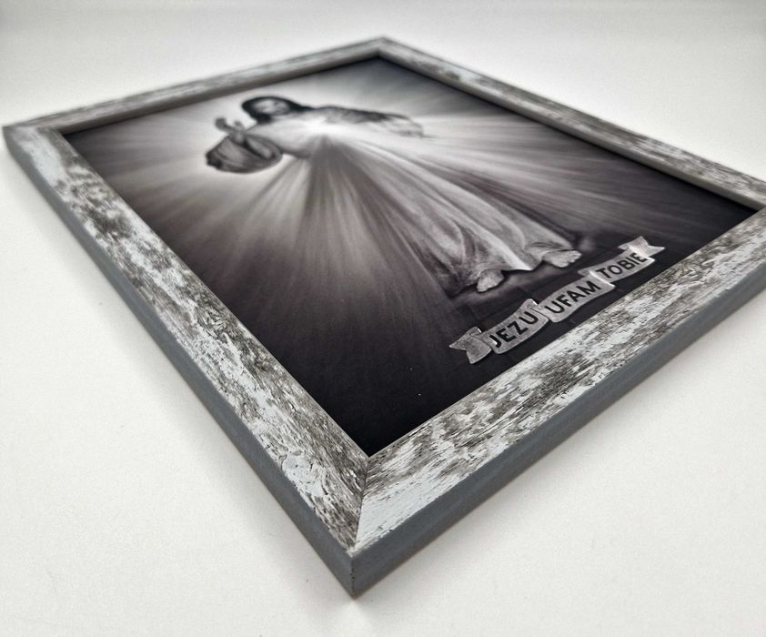 Obraz Jezu Ufam Tobie, obraz do zawieszenia, obraz na ścianę, prezent