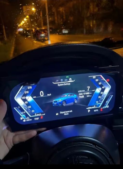 Quadrante Digital BMW E90 E91 E92 E93 (Novo)