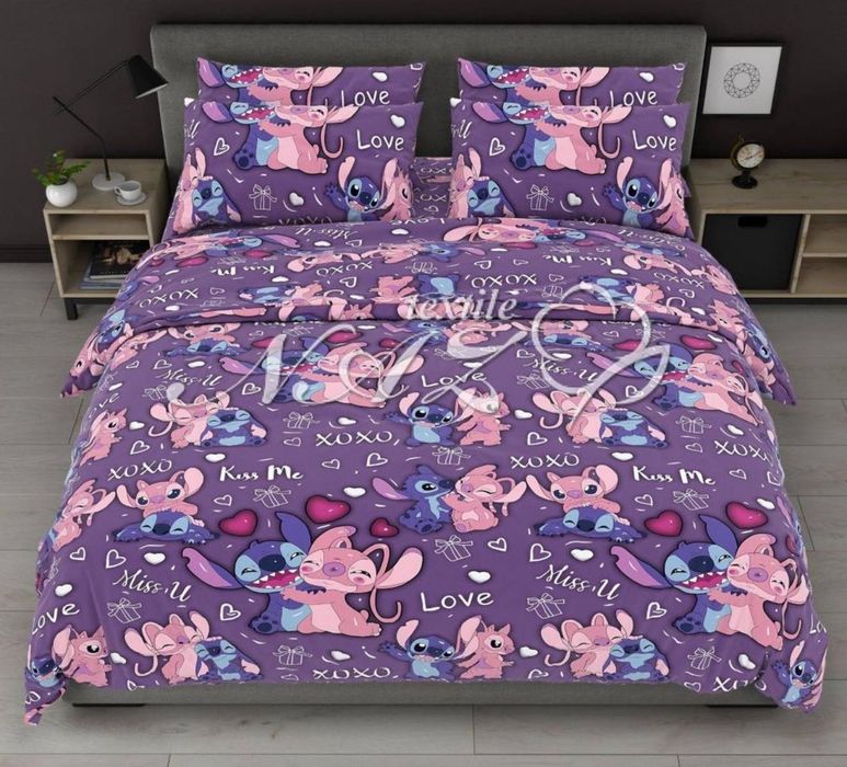 Ліло та Стіч Дитячі постільні комплекти, Бязь Голд Люкс