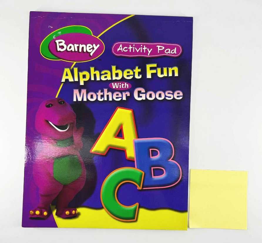 Barney Activity Pad Alphabet Fun