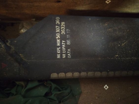 Wirnik nowy od helikoptera MI 2