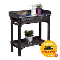 Mesa de Jardinagem 79x39x90 cm com Gavetas