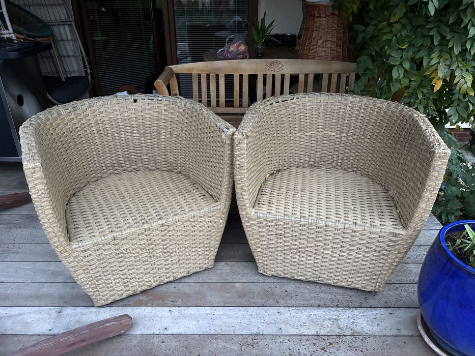 Fotele ogrodowe Technoratan 2szt.