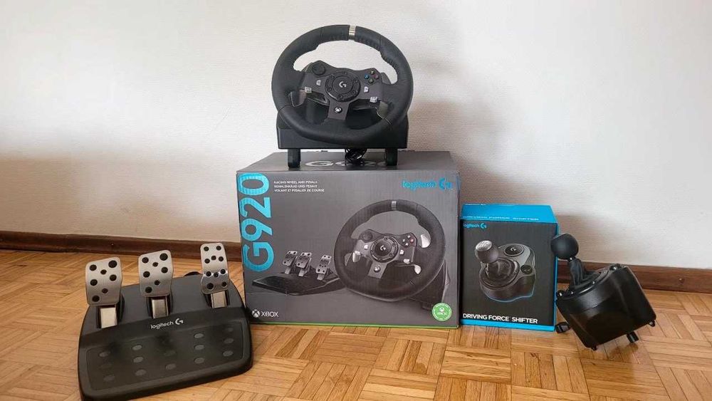 Kierownica Logitech G920 + Shifter