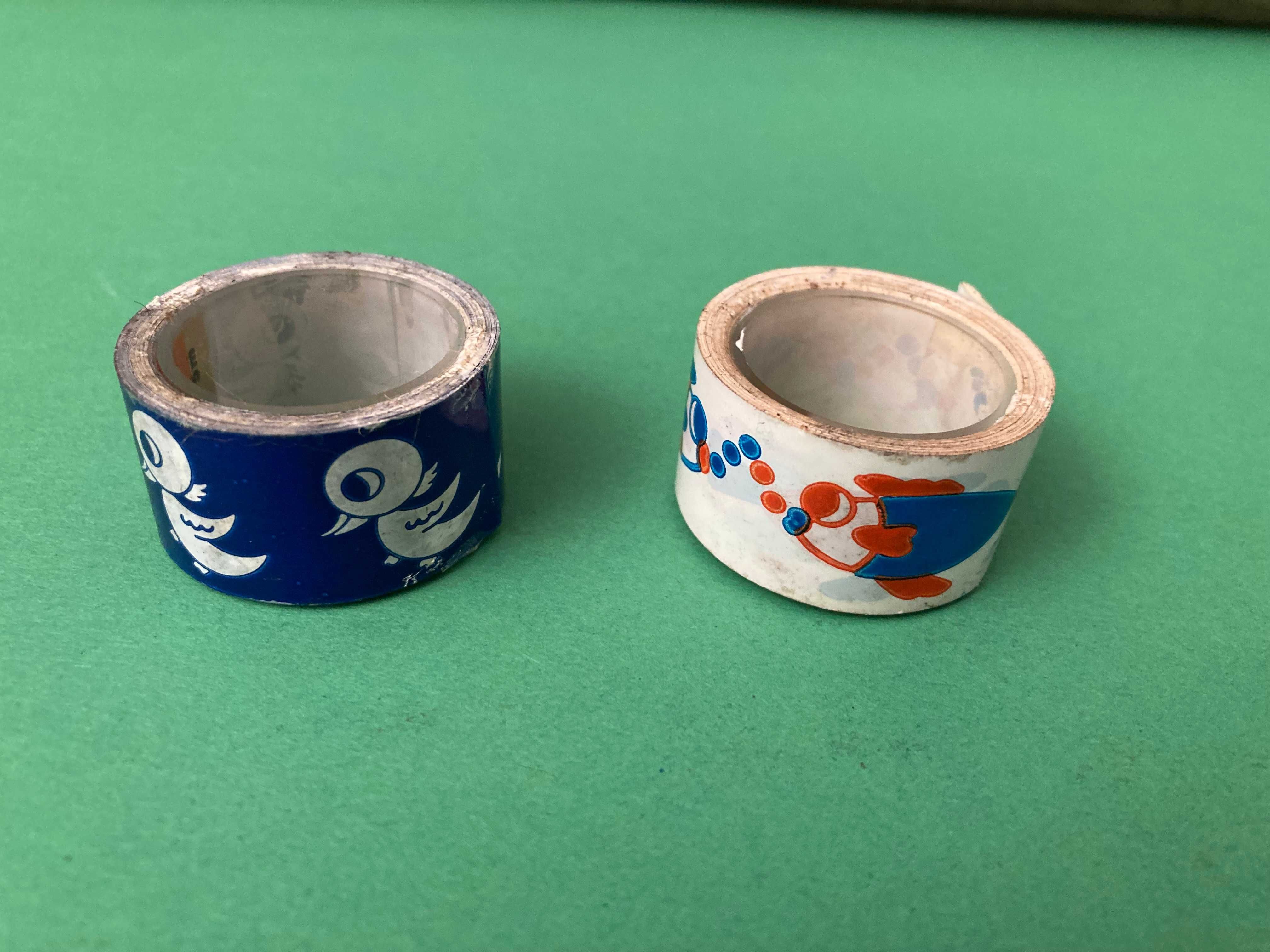 Lote 10 Rolinhos Fita Colas Decoradas Anos 80 Goldi Germany