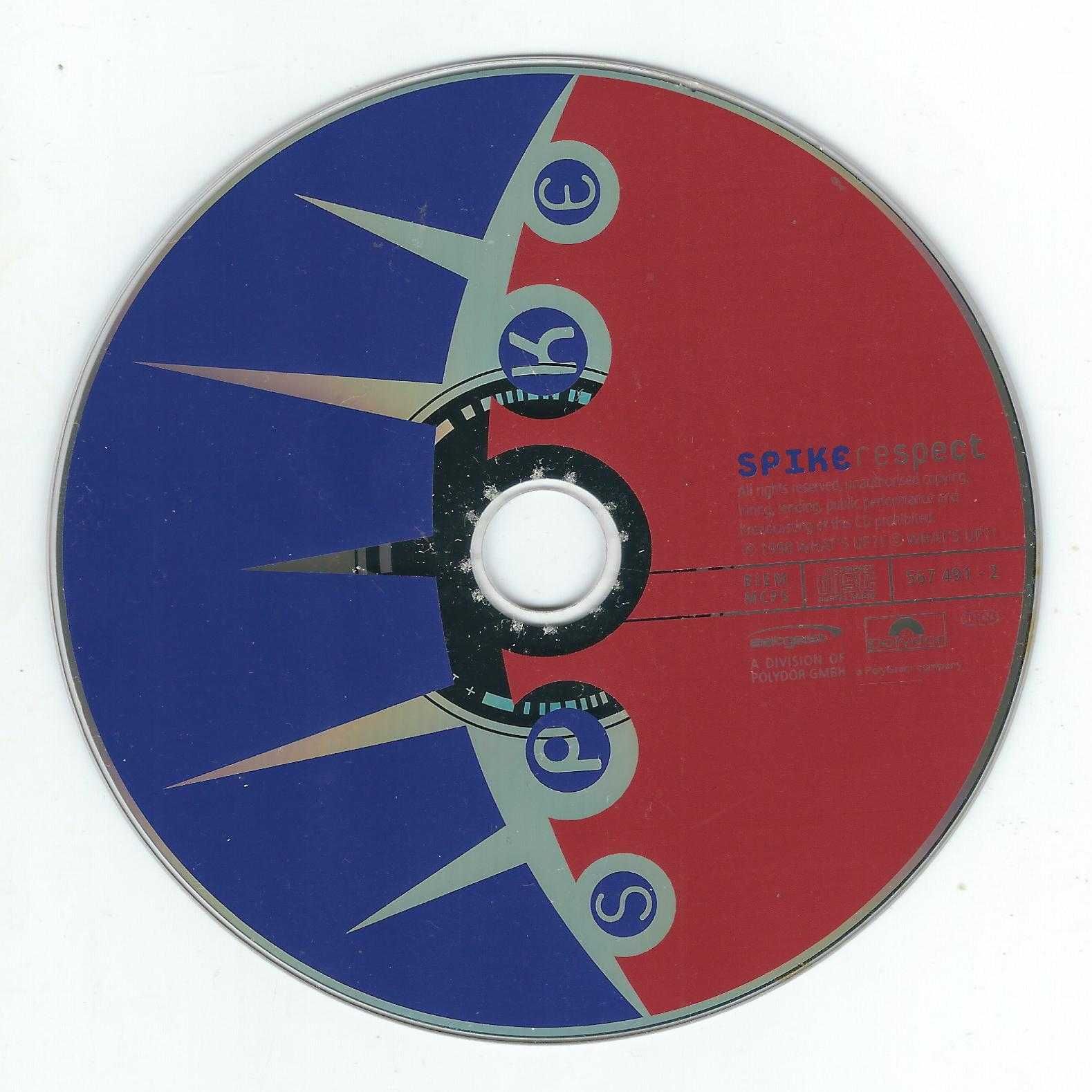 Maxi CD Spike – Respect (1998) (What's Up ?!)