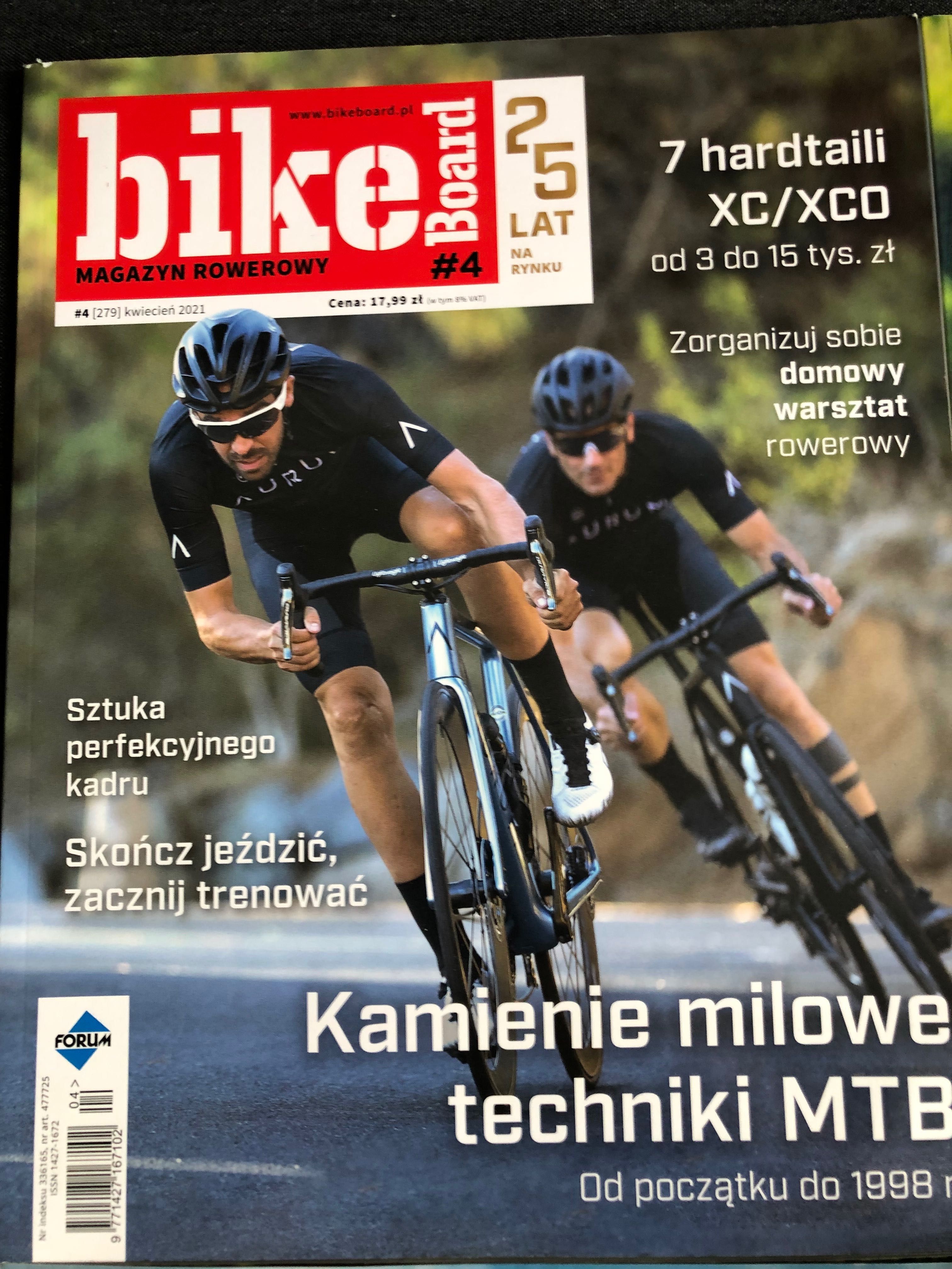 Czasopisma Bike, Rowery elektryczne, bikeBoard magazyn rowerowy  MTB
