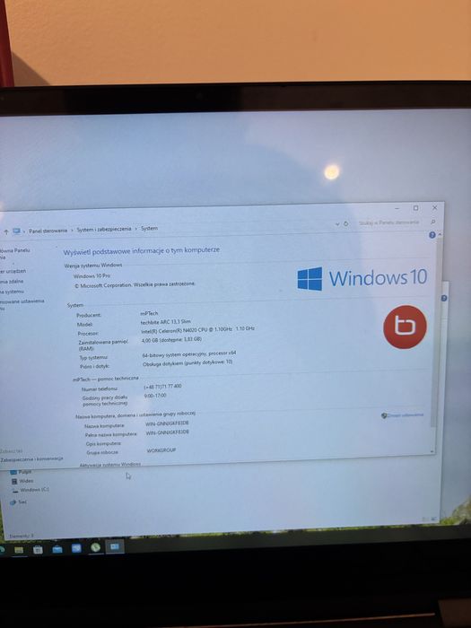 Sprzedam laptop ARC 13.3 Slim 128GB