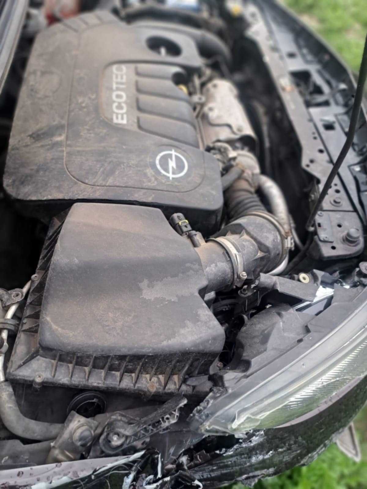 opel astra j 2015 uszkodzony