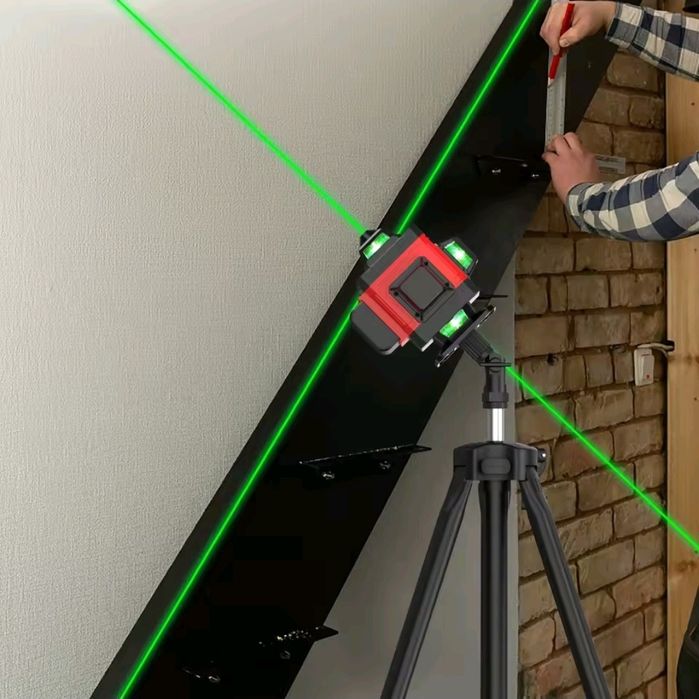Nivel Laser 16 linhas 4D c/ Tripé
