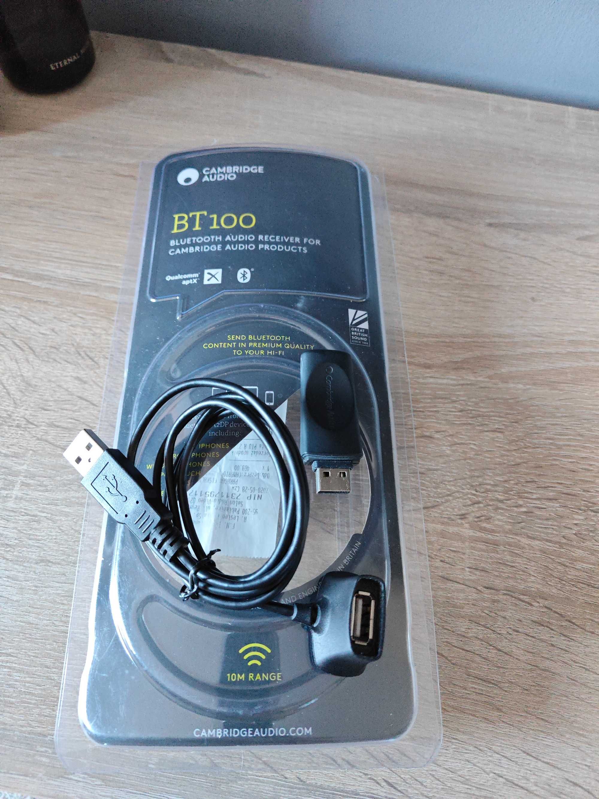 Odbiornik USB Bluetooth Cambridge Audio BT100 AptX