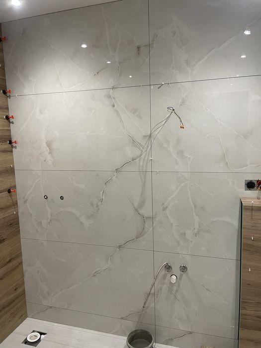 6,48 m2 płytek 60x120 Azzario Infinity bell onyx white.