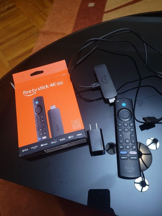Смарт тв приставка бокс Amazon fire tv stick 4k max 2gen