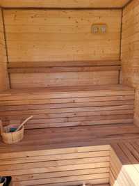 Sauna ogrodowa 220x220x240 8kw