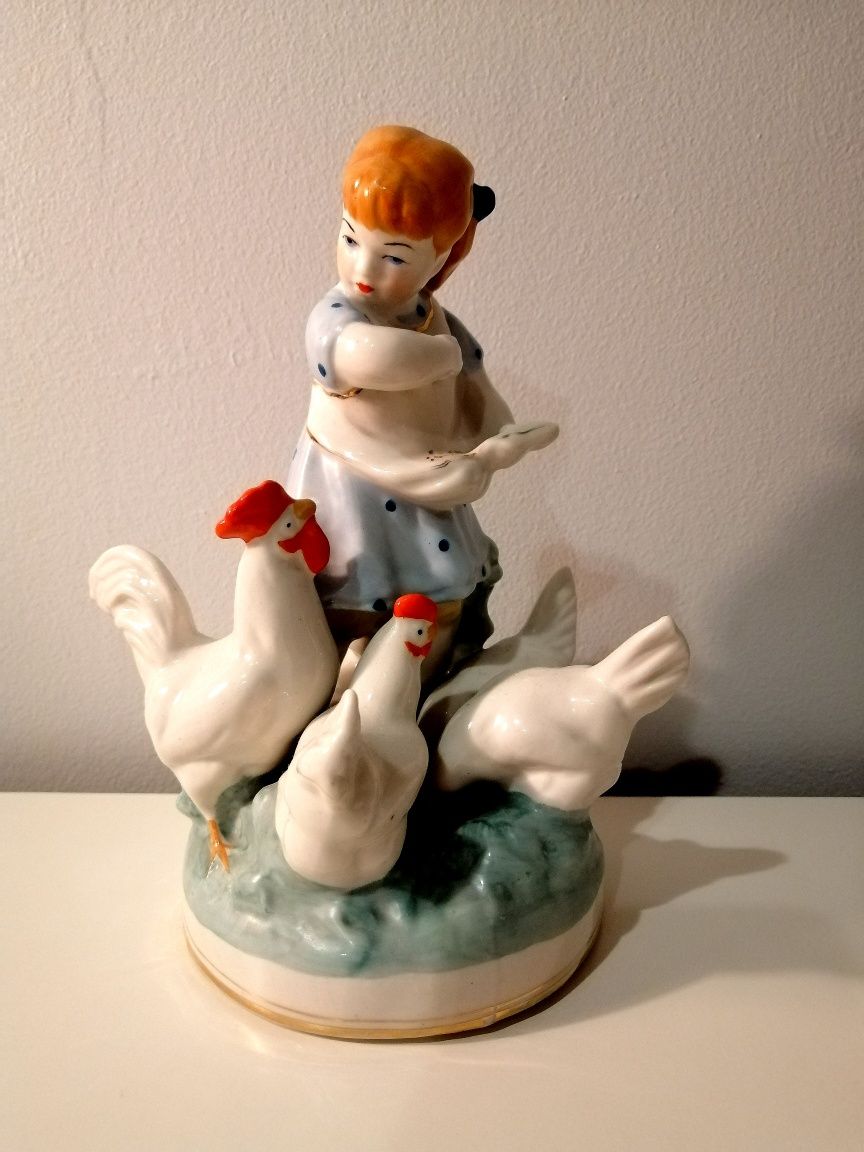 Figurka porcelana Lomonosow ZSRR Mińsk