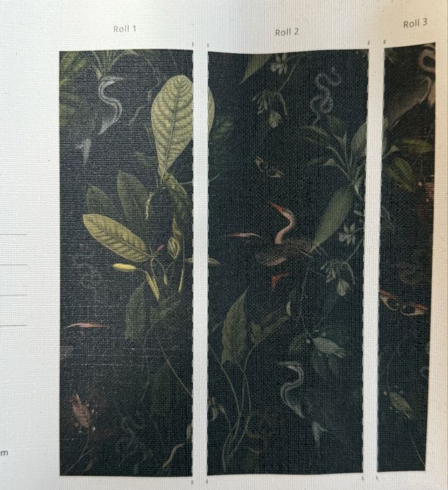 Tapeta wallcolors Dark Heron