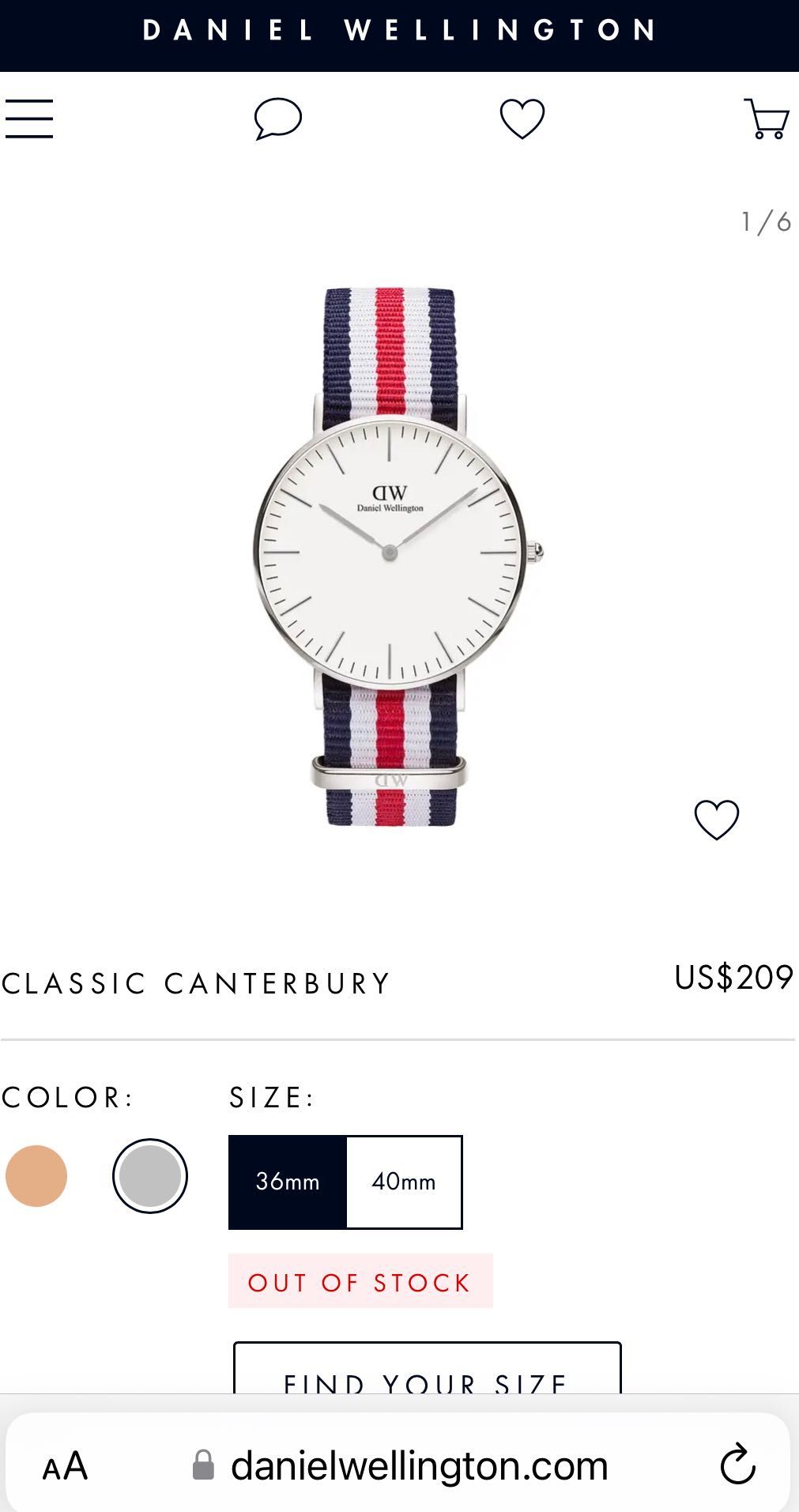 Годинник Daniel Wellington