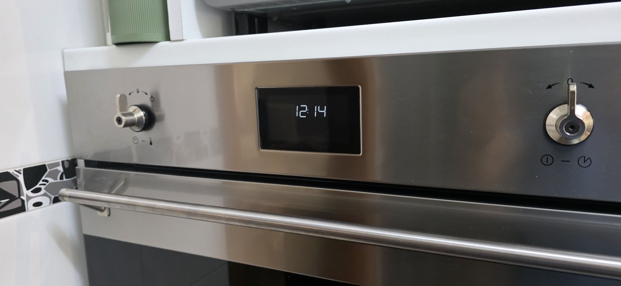 SMEG Forno com microondas SF4390MCX