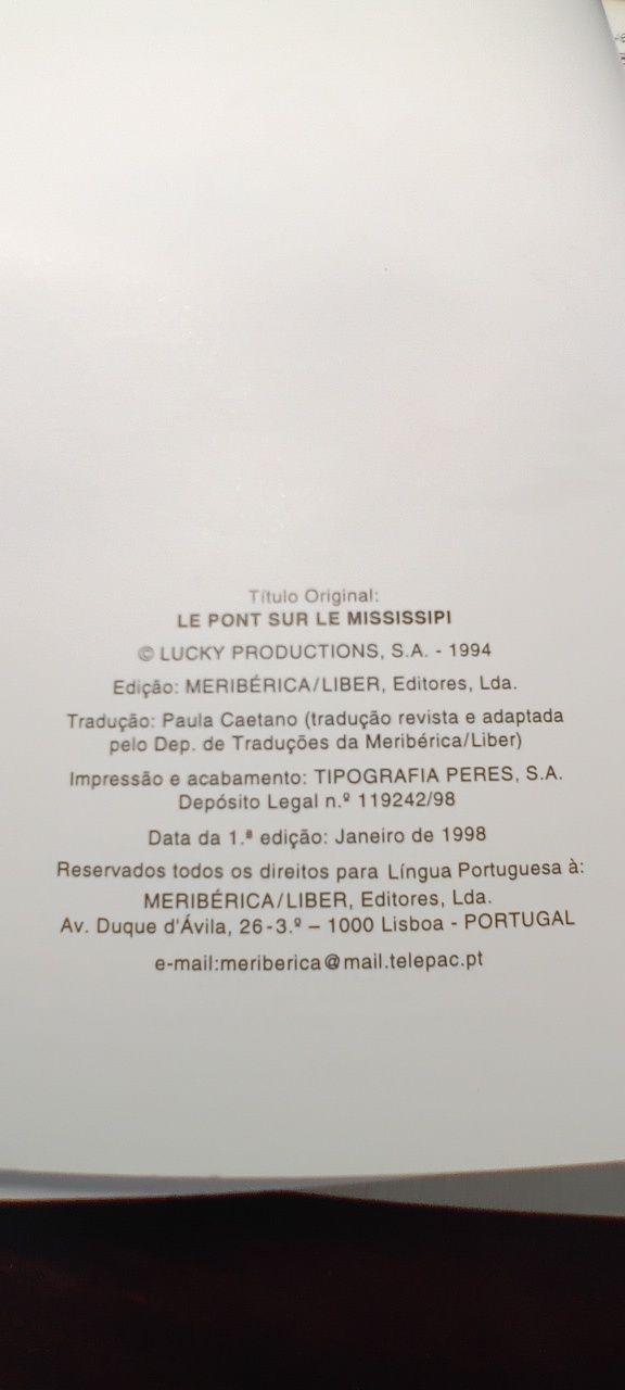 Lucky lucke - A ponte sobre o mississipi