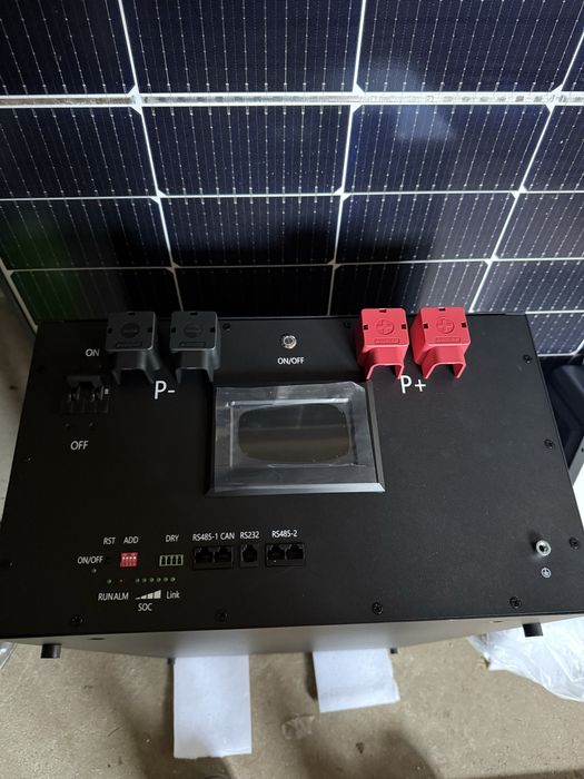 Zestaw PV off-grid falownik, panele, magazyn energi 16kwh