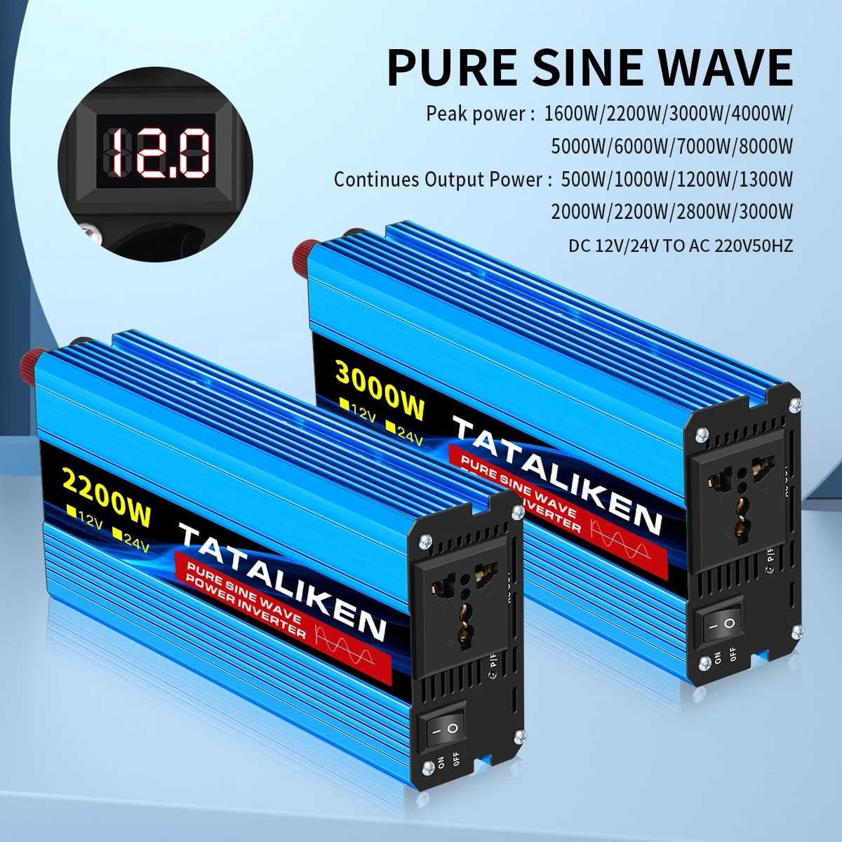 TATALIKEN Power Inversor 12v 3000w