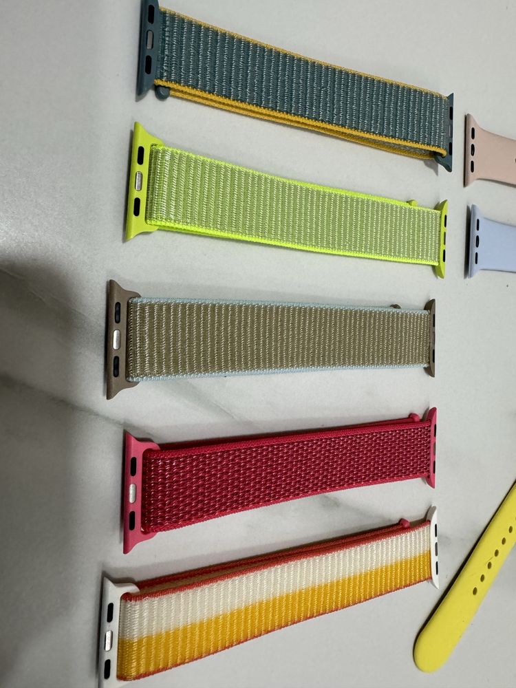 Ремешок на Apple Watch band 38 40 41 mm тканевий ремішок на годинник