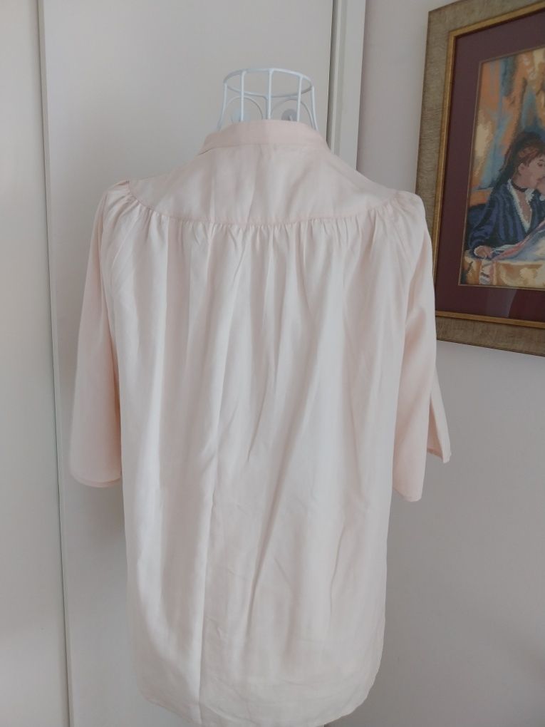 Blusa nude | manga curta | Arket | Tamanho 40 | muito bom estado