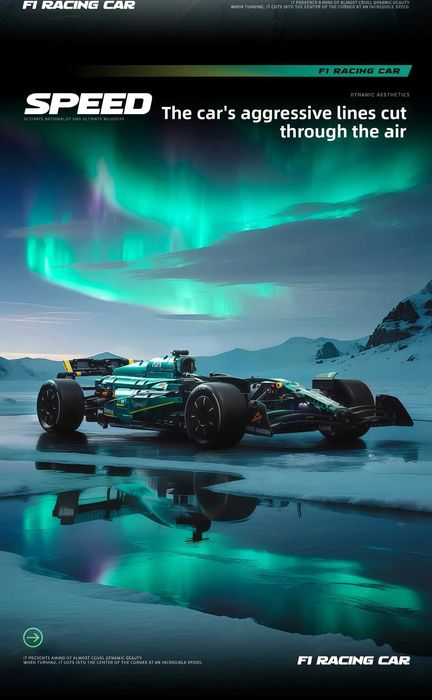 ‼️Конструктор Technic Aston Martin AMR25 F1 (1912 деталей)