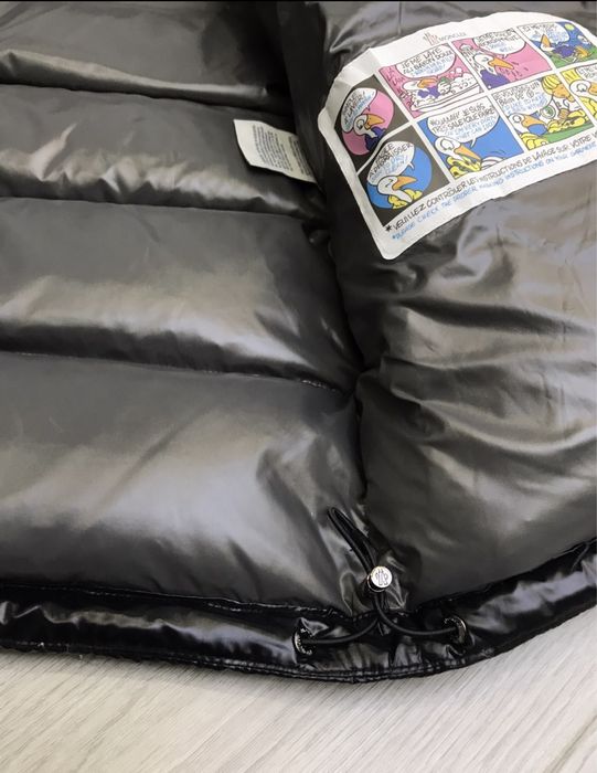 Kurtka męska Moncler puchowa zimowa gęsi puch kaptur jenot futro M L