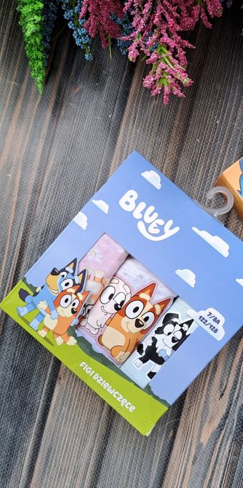 Marki figi dziewczęce Stitch Bluey w opak. 6 szt.