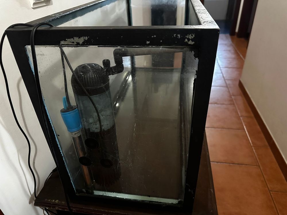 Aquario 100L + Movel + acessórios