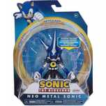 Sonic The Hedgehog Ruchoma Figurka Neo Metal Sonic + Electric Wand